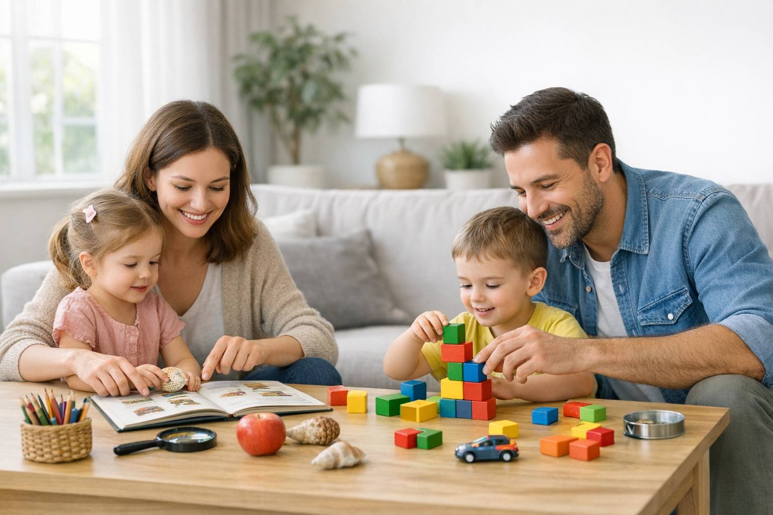 Guías prácticas de educación infantil en casa para familias ocupadas