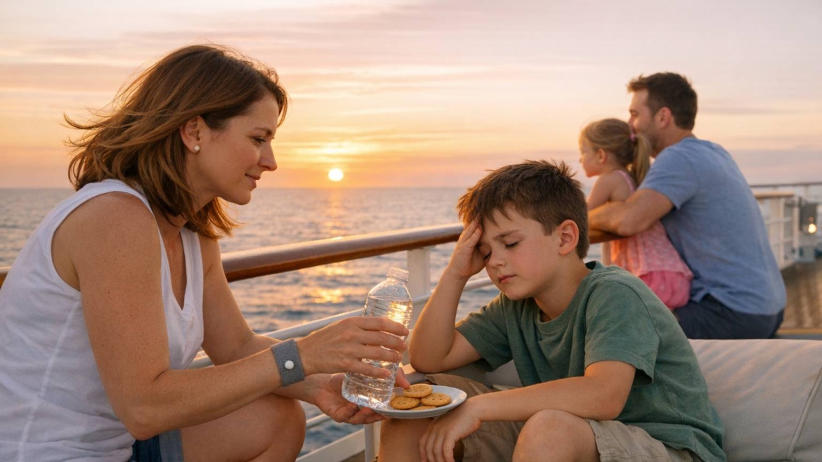 Mareo en crucero con niños: cómo prevenirlo y qué llevar en el botiquín familiar